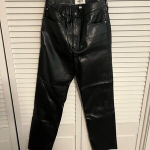 Women’s faux leather pants